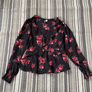 H&M floral blouse